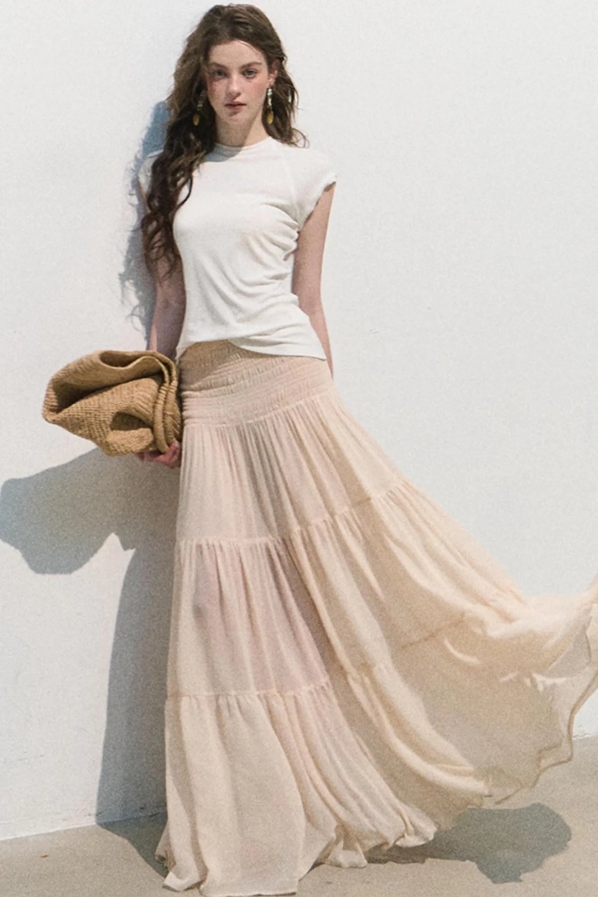 Lyocell Linen T-Shirt Top