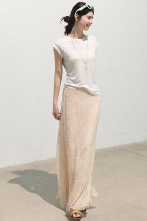 Lyocell Linen T-Shirt Top