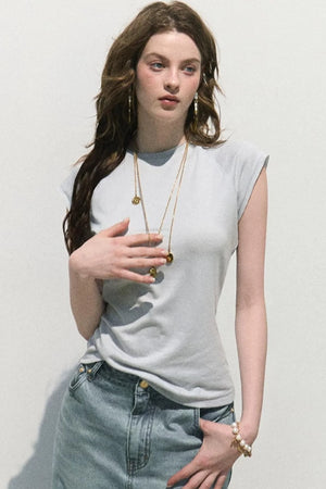 Lyocell Linen T-Shirt Top