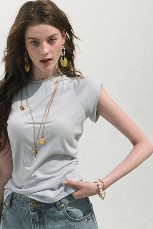 Lyocell Linen T-Shirt Top