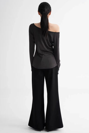 Lyocell Off-Shoulder Top