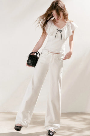 Lyocell Soft Denim Pants