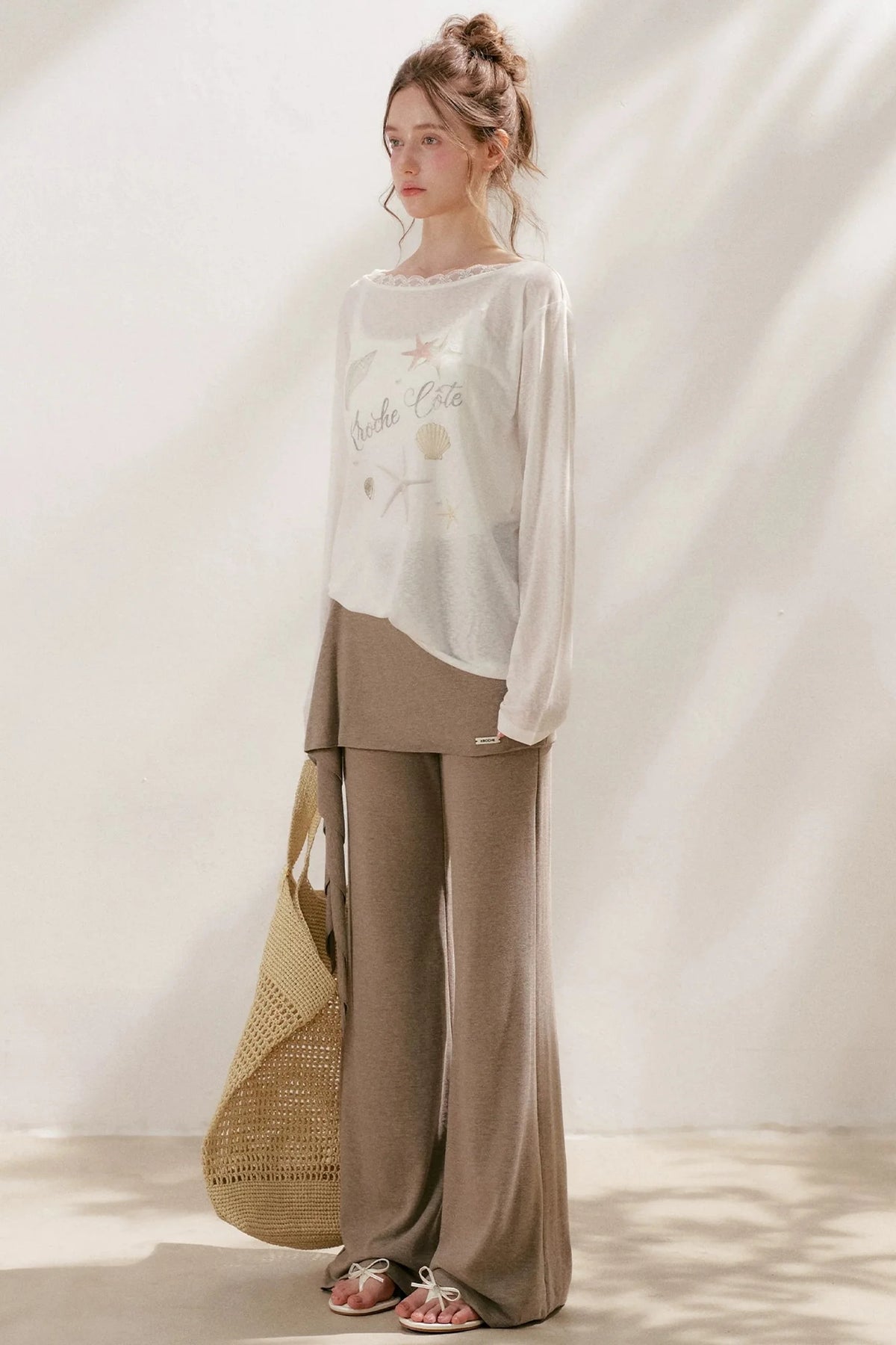 Lyocell Starfish Lace Blouse