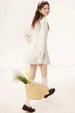 Lyocell Tencel Trench Coat