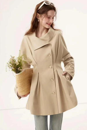 Lyocell Tencel Trench Coat