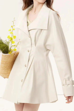 Lyocell Tencel Trench Coat