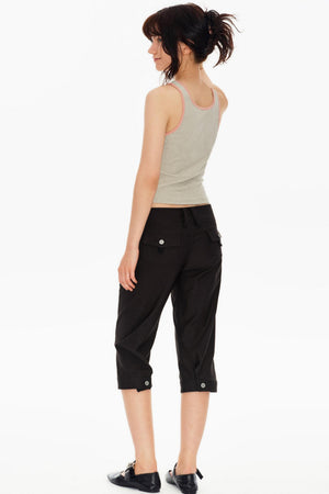 Lyocell Tencel V-Neck Top Set