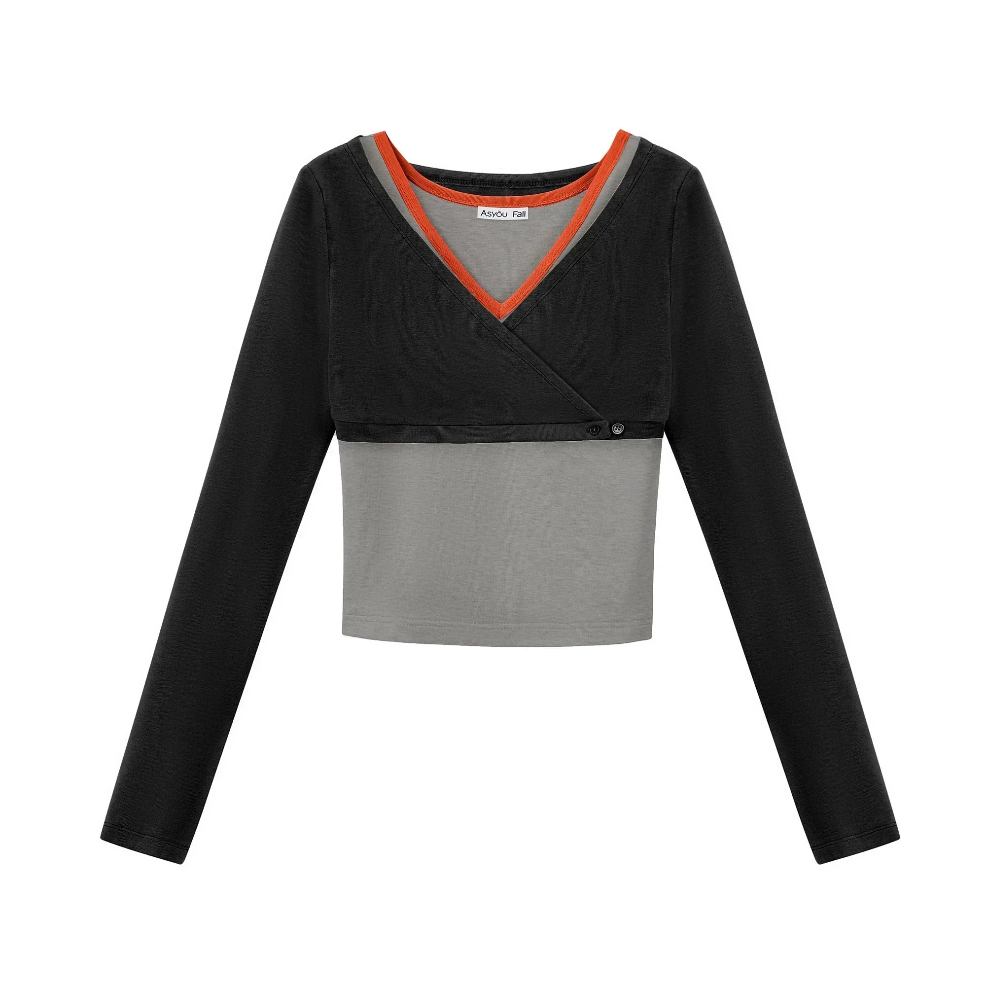 Lyocell Tencel V-Neck Top Set