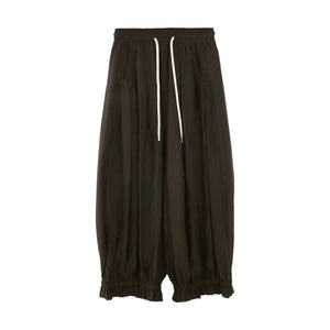 Lyocell Wide Leg Lantern Pants