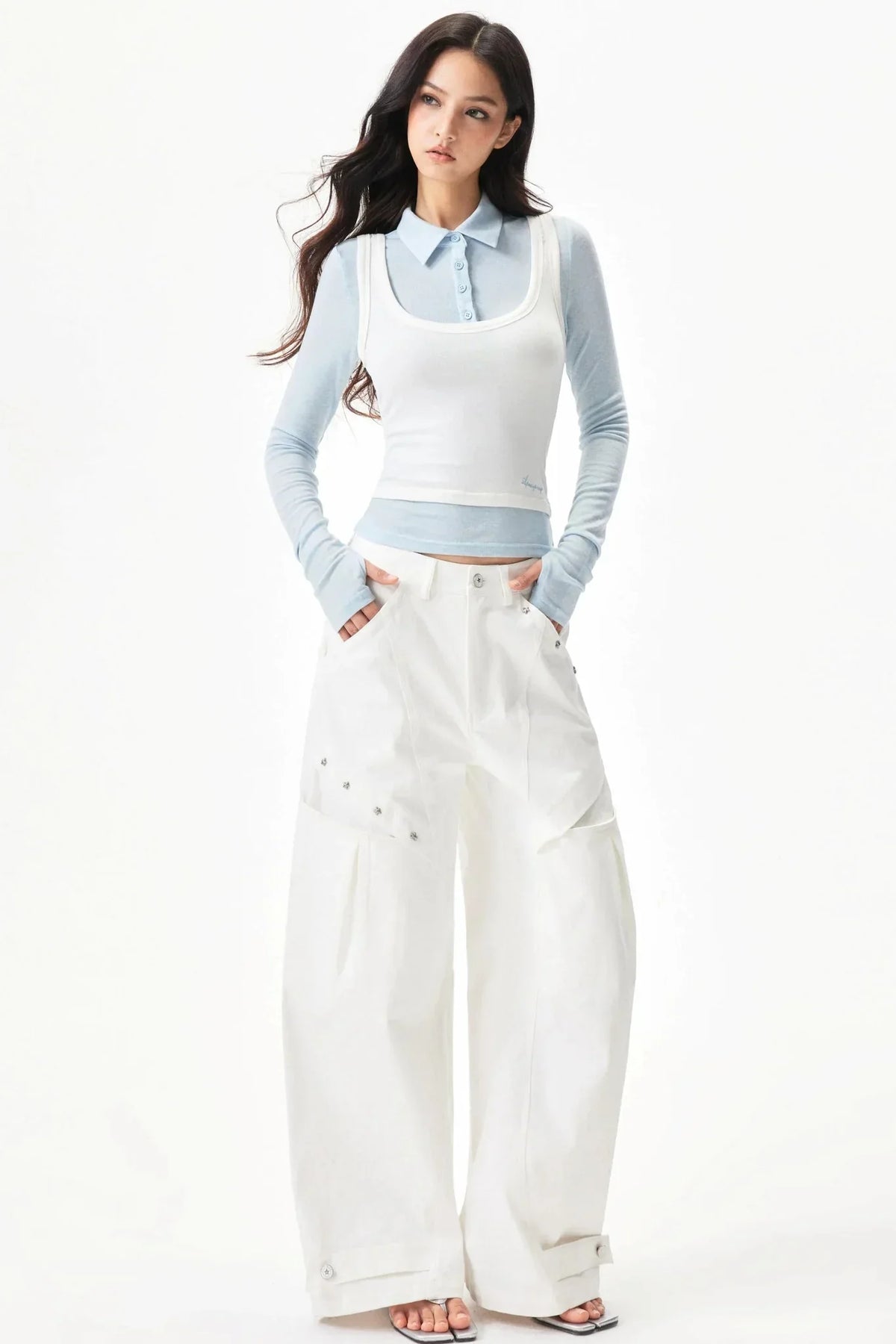 Lyocell Wool Knit Top