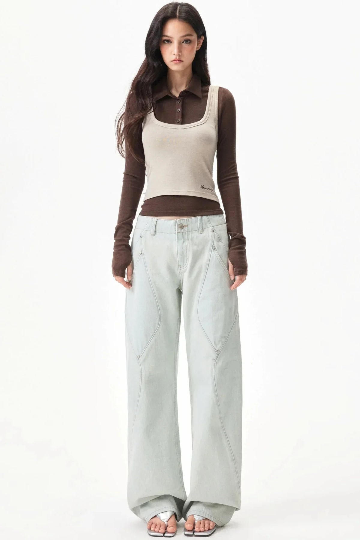 Lyocell Wool Knit Top