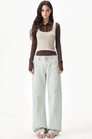 Lyocell Wool Knit Top