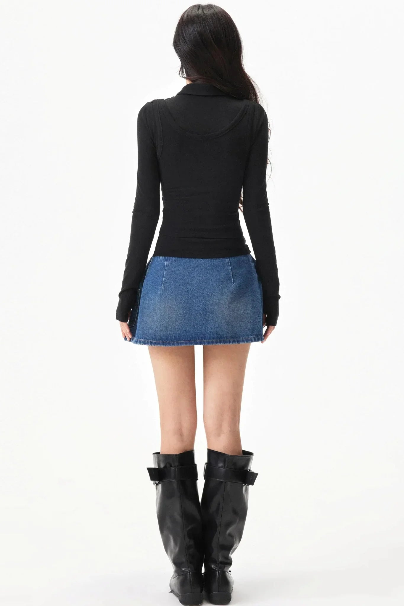 Lyocell Wool Knit Top