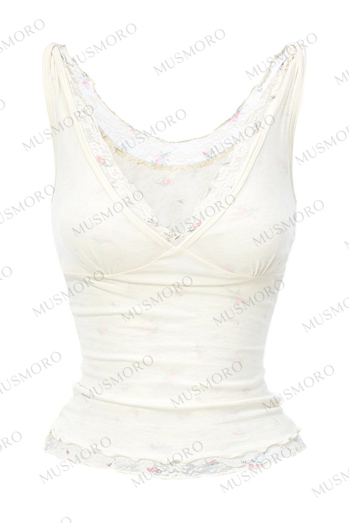 Lyocell Wool Lace Camisole