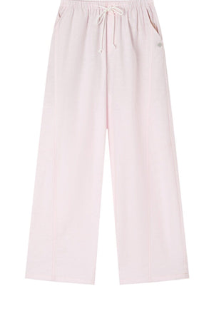 Macaron Color Wide Leg Pants