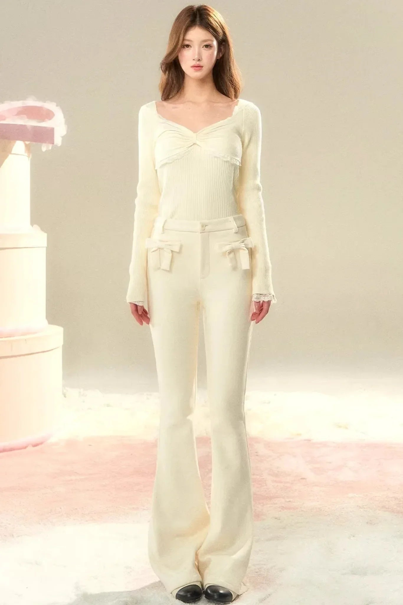 Magic Fleece-Lined Flared Pants
