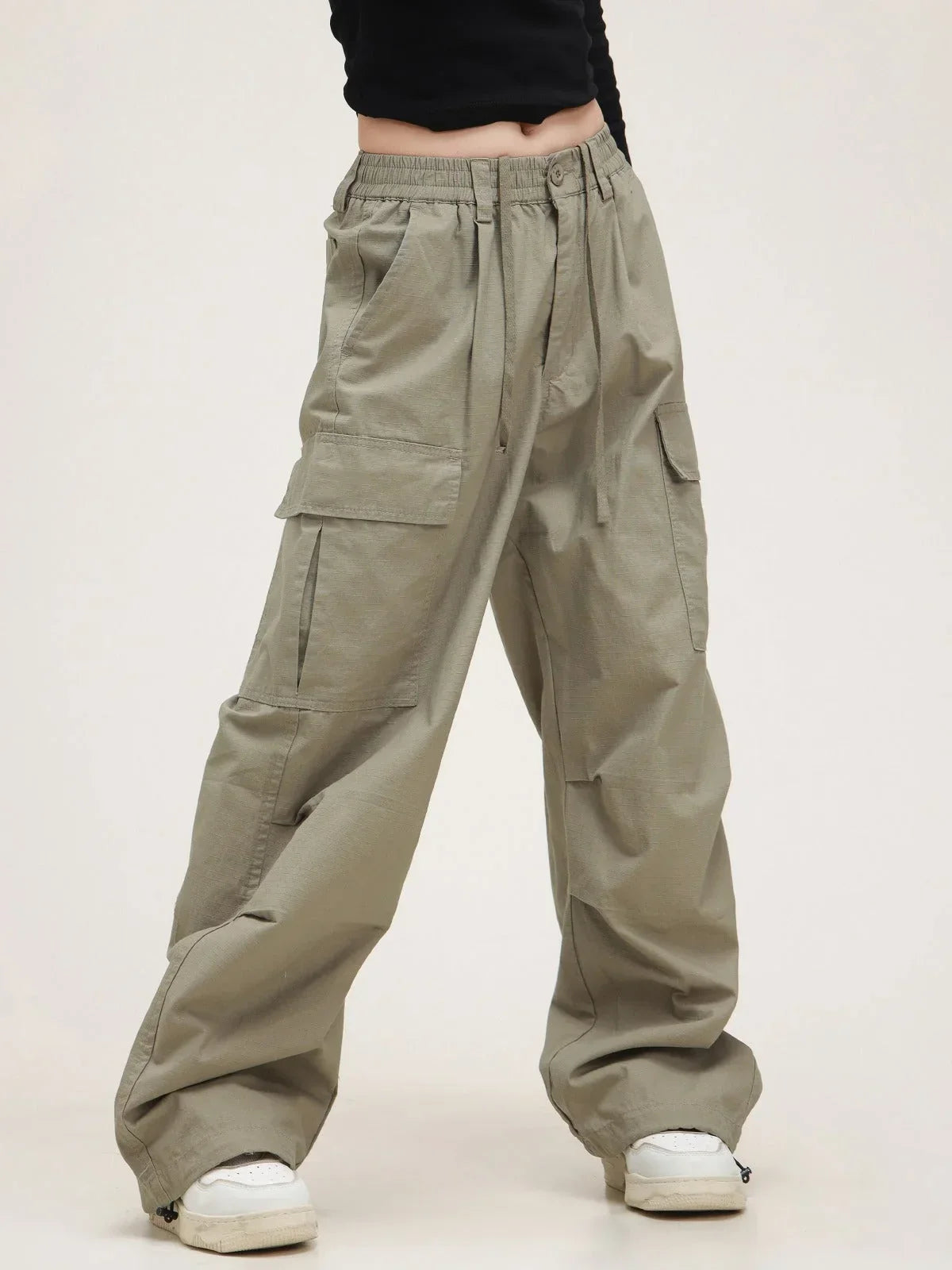 Maillard Straight-leg Loose Casual Pants