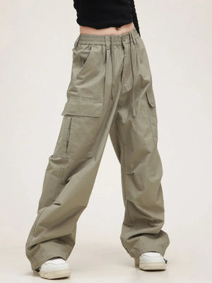 Maillard Straight-leg Loose Casual Pants