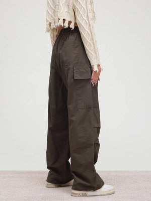Maillard Straight-leg Loose Casual Pants
