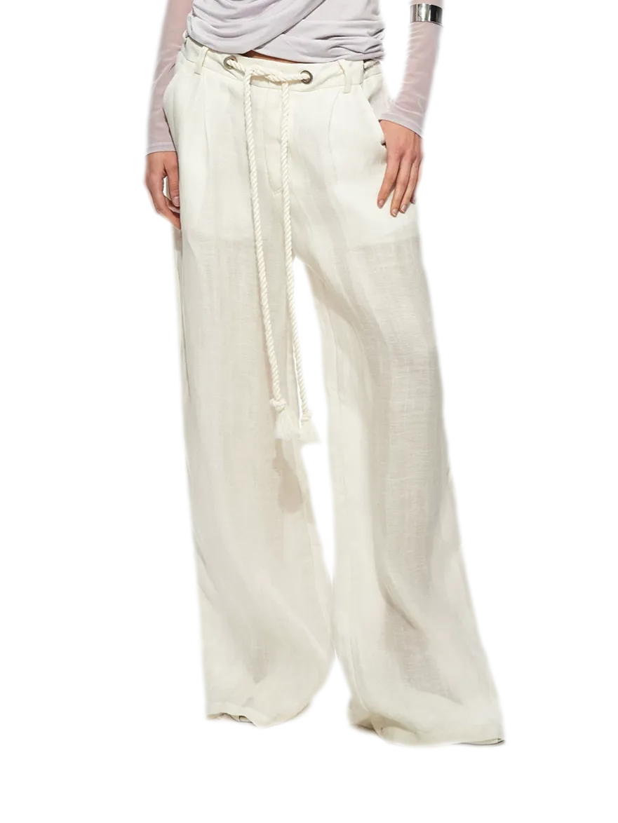Linen Tencel Relaxed Pants