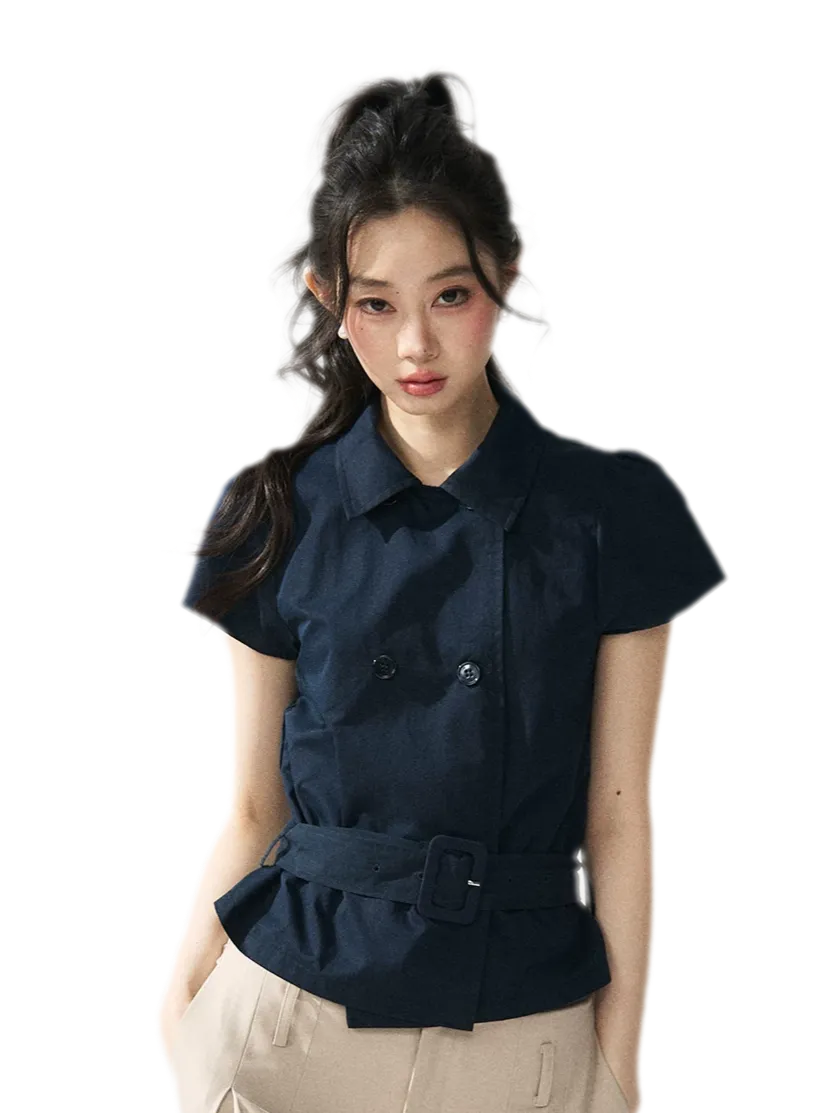 Blazer Inspired Waist T-shirt