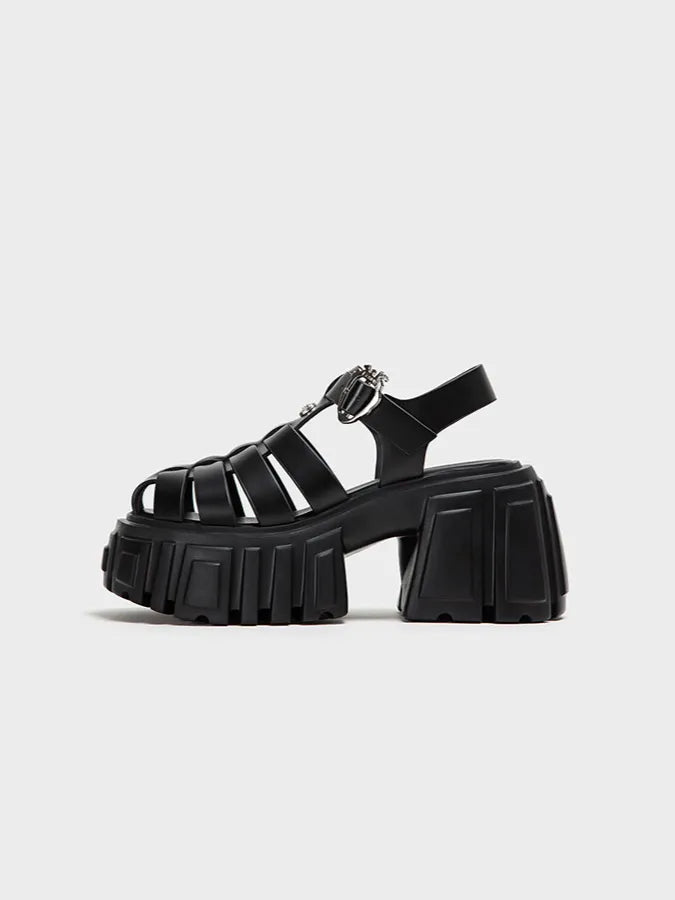 Chunky Platform Fisherman Sandals