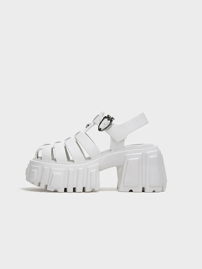 Chunky Platform Fisherman Sandals