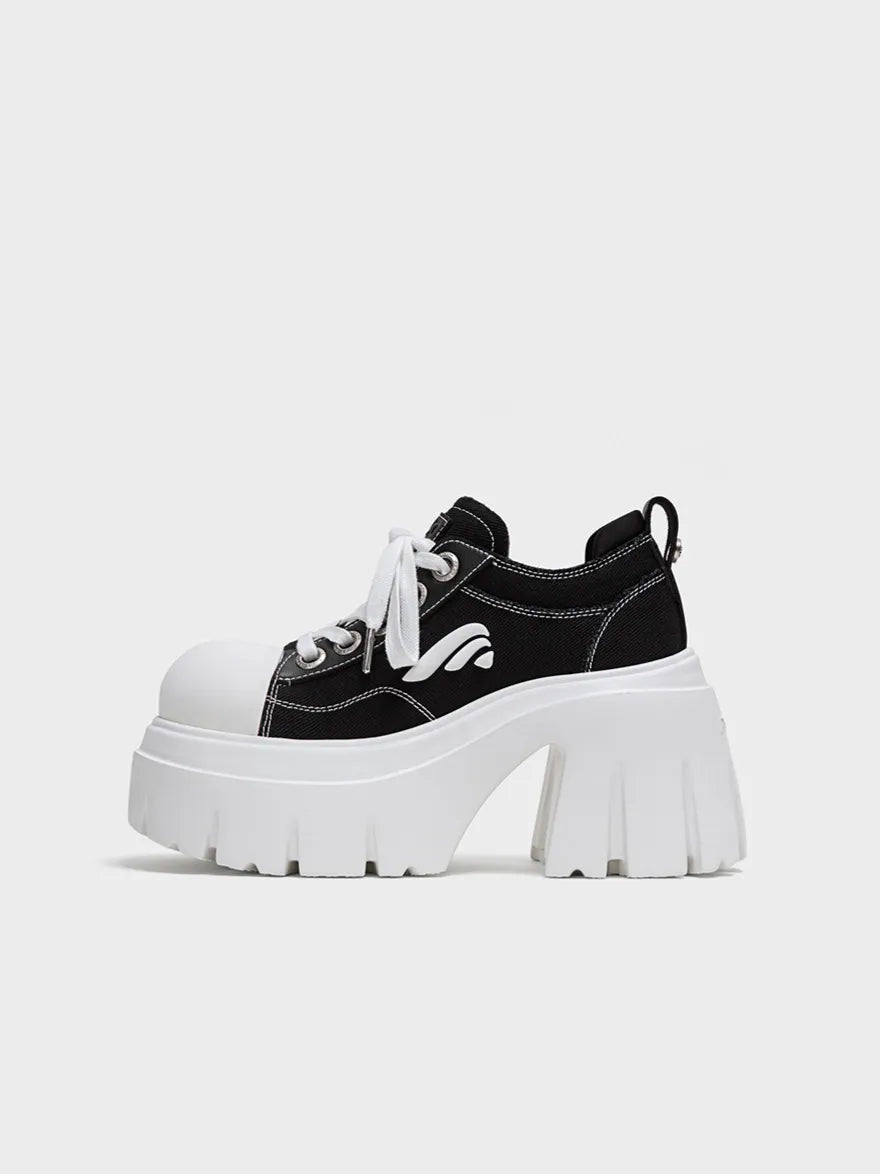 Chunky Platform Canvas Shoes