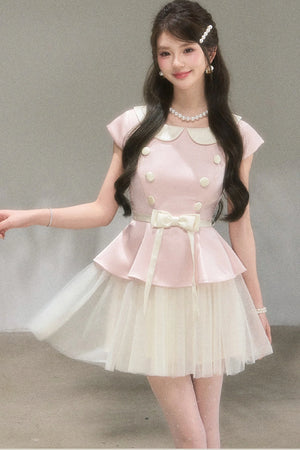 Medieval Satin Bow Dress