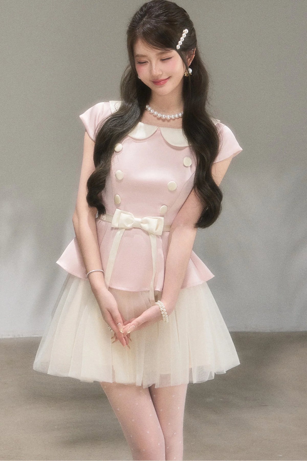 Medieval Satin Bow Dress