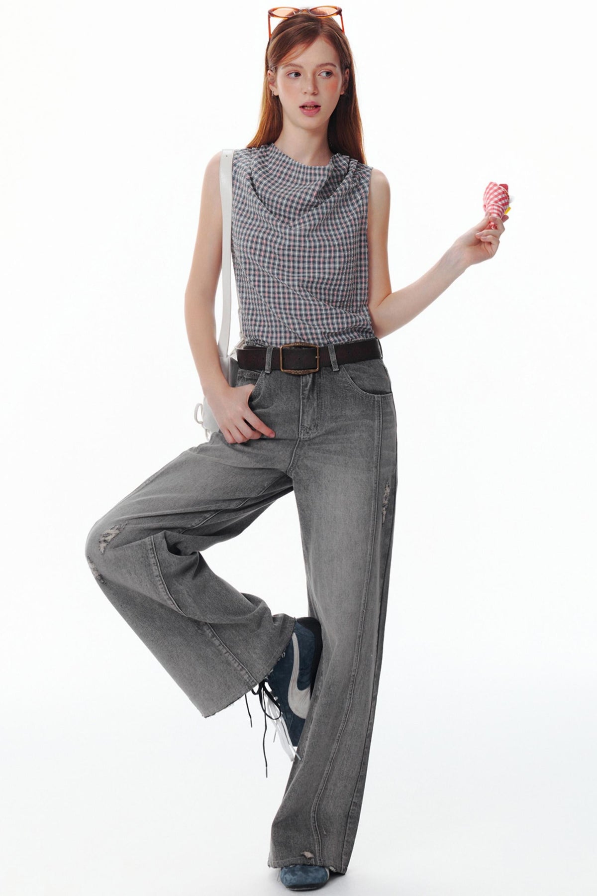 Memory Fragments Straight Jeans