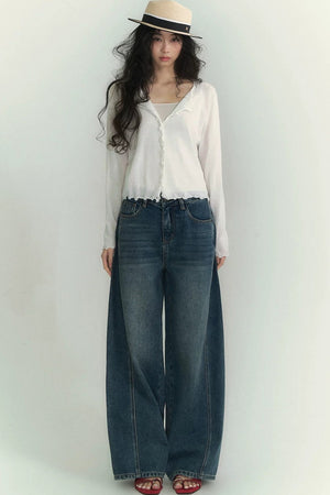 Mercerized Ultra-Thin Cardigan