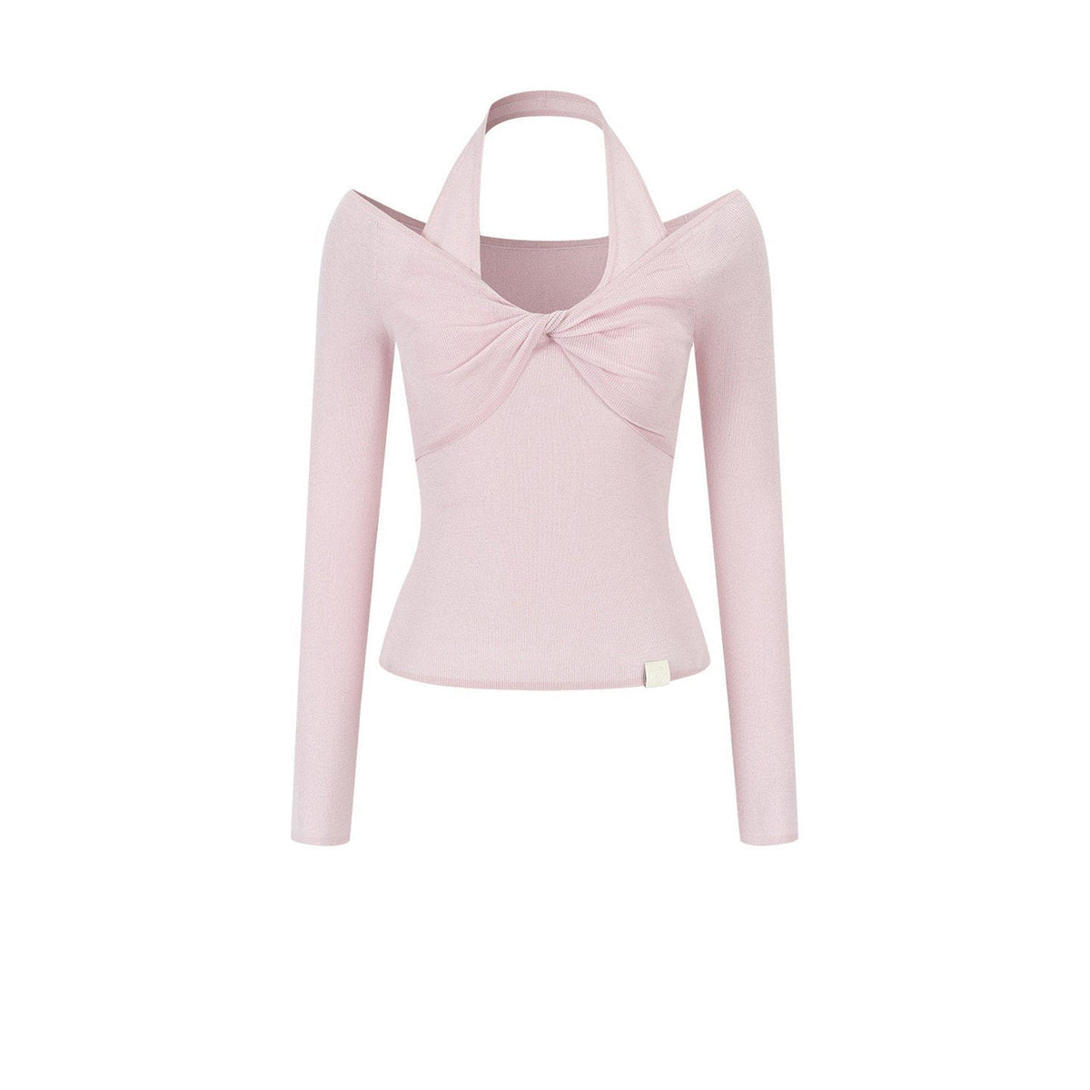 Merino Wool Off-Shoulder Top