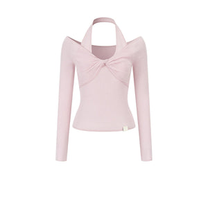 Merino Wool Off-Shoulder Top