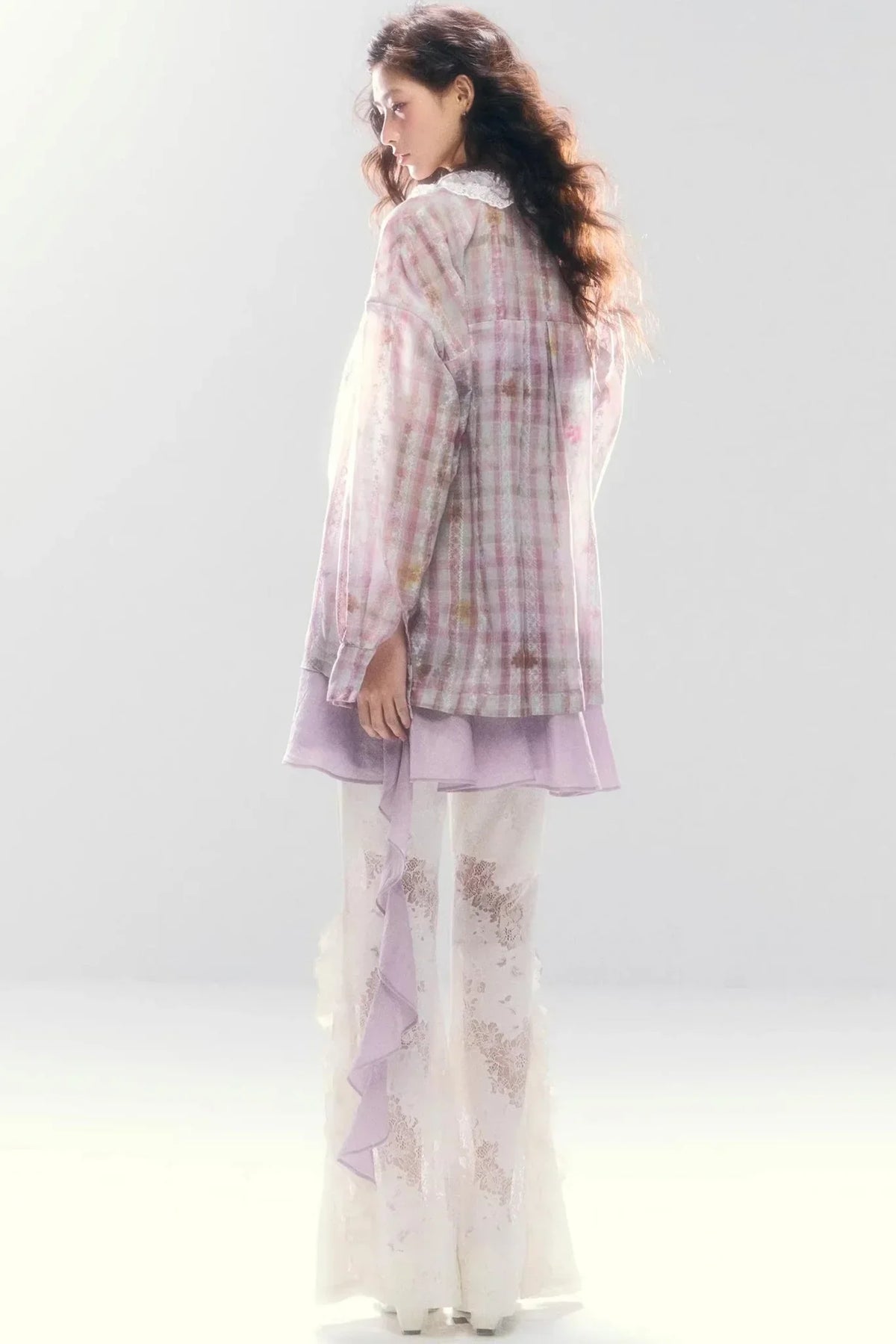 Mermaid Lace Flared Pants