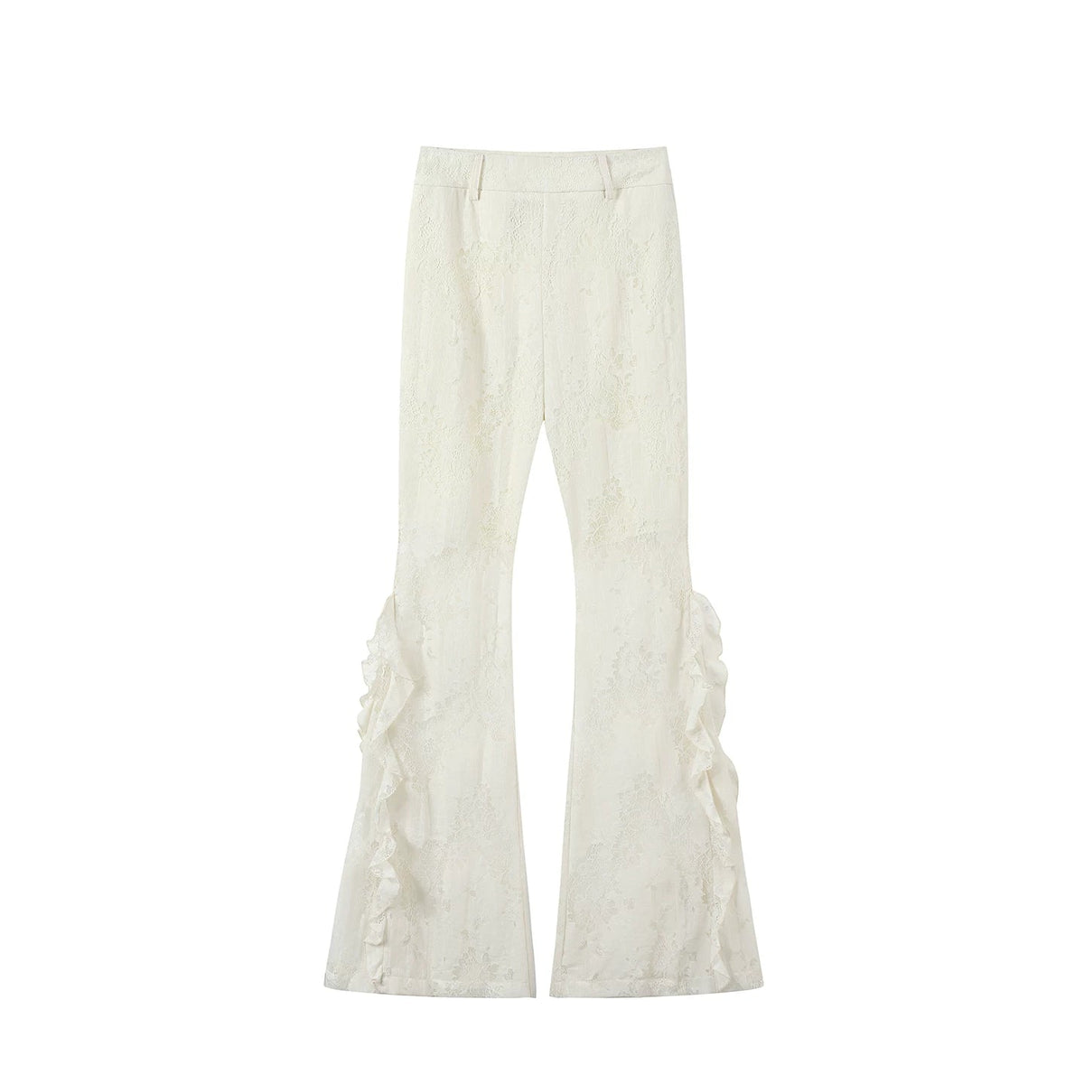 Mermaid Lace Flared Pants