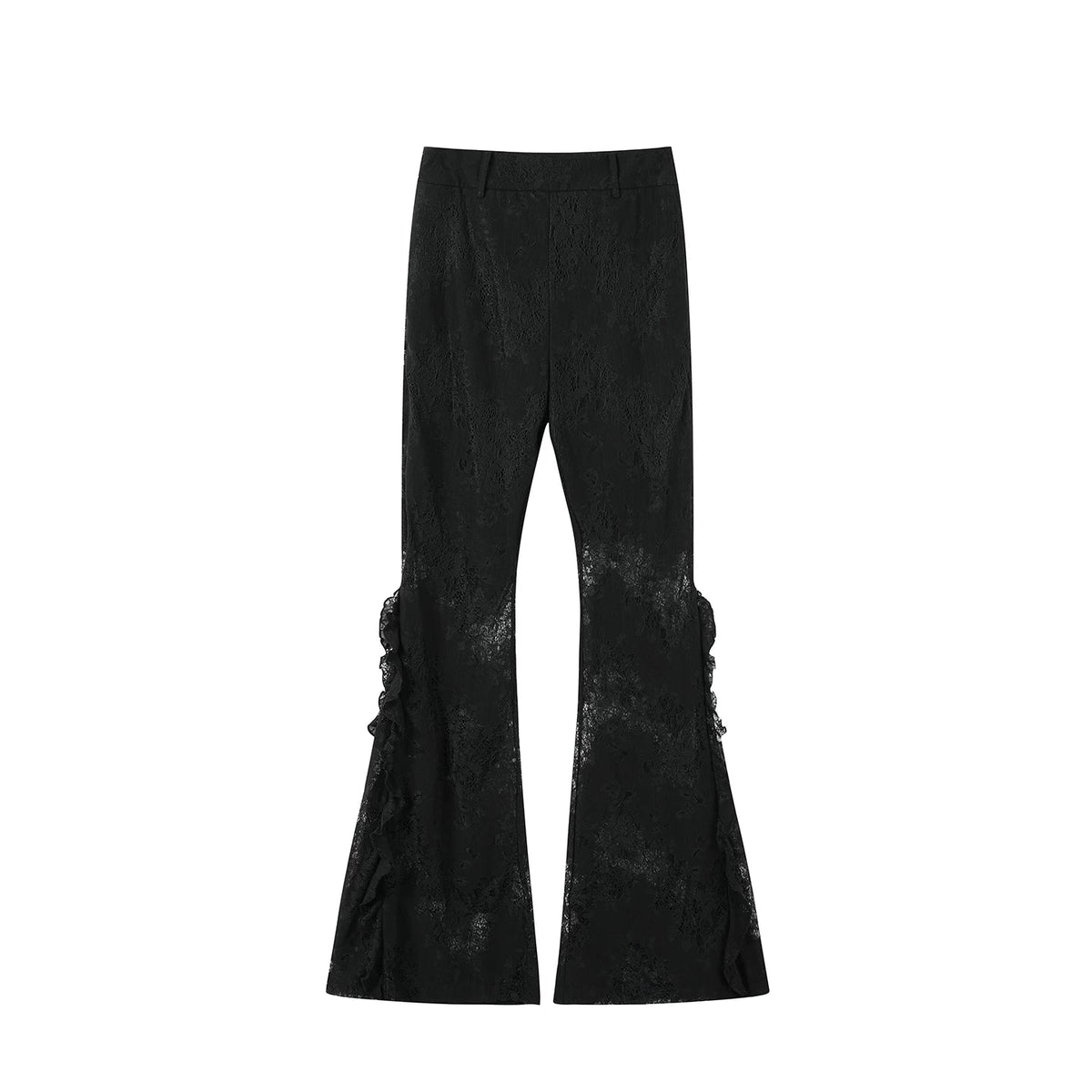 Mermaid Lace Flared Pants