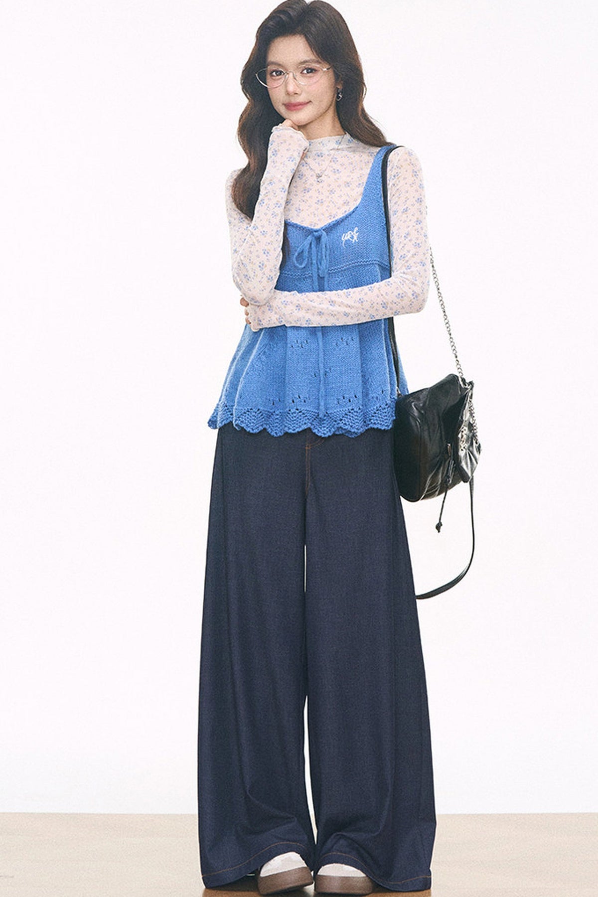 Mesh Base Layer Sweater Set-Up