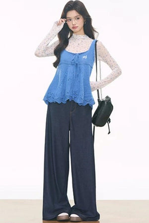 Mesh Base Layer Sweater Set-Up