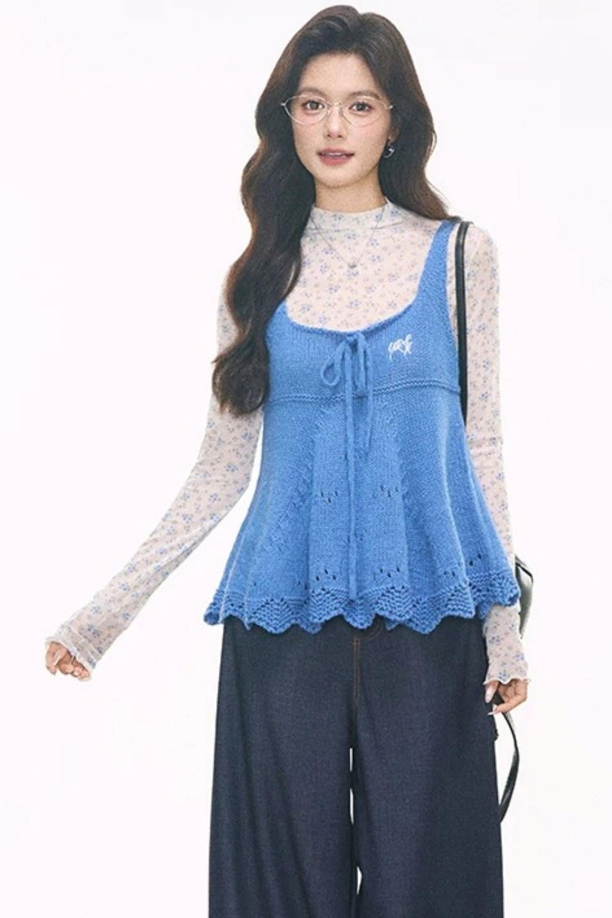 Mesh Base Layer Sweater Set-Up