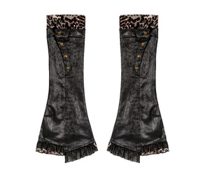 Mesh Contrast Patchwork Shorts