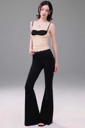 Mesh Patchwork Camisole