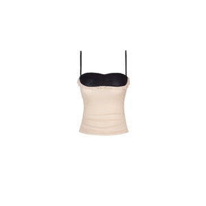 Mesh Patchwork Camisole