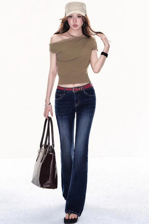 Micro Waist Jeans