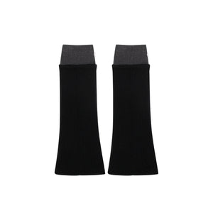 Mid-Leg Stacked Socks