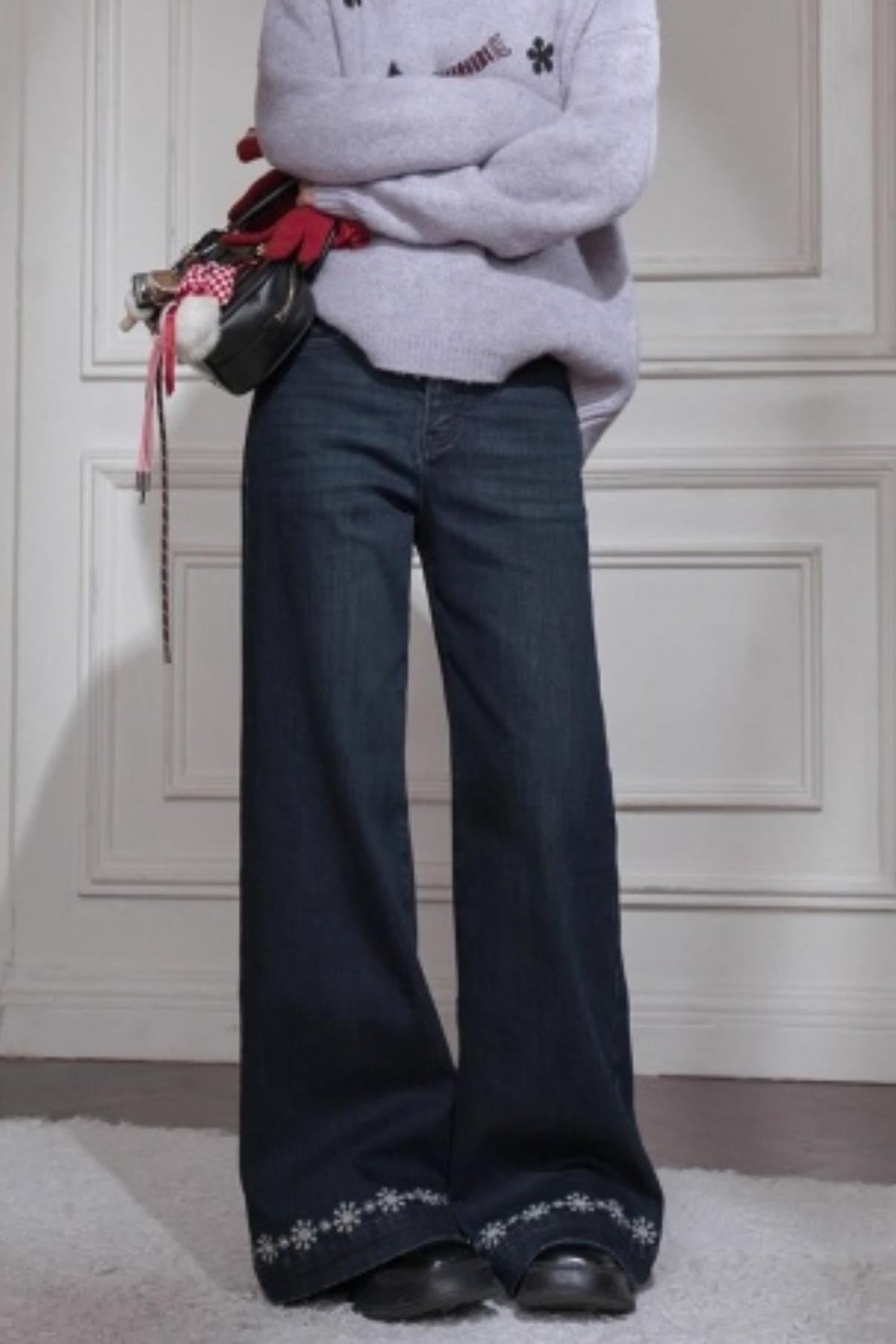 Midnight Blue Stretch Pants