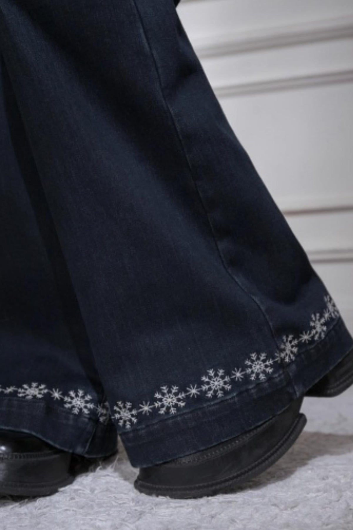 Midnight Blue Stretch Pants