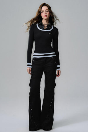 Midnight Micro Drill Pants