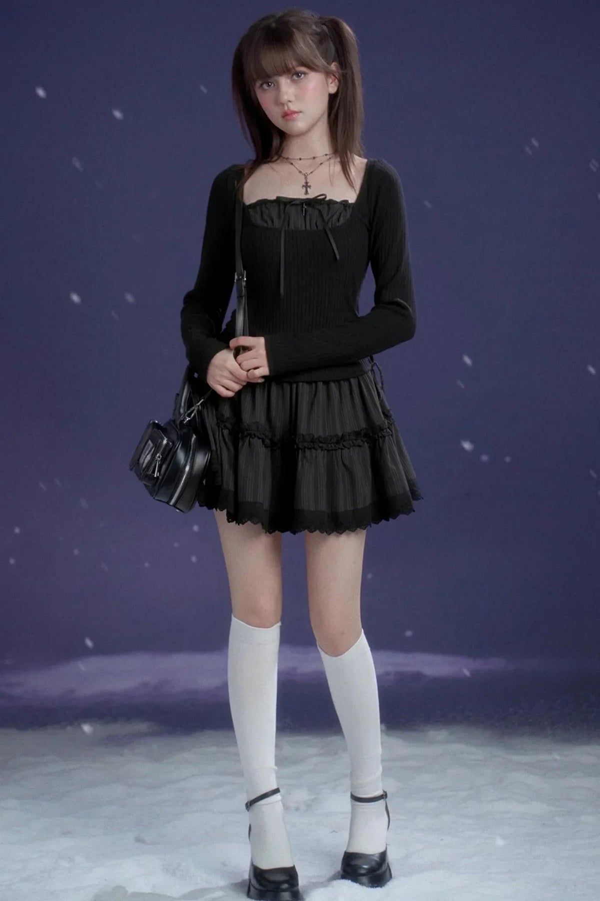 Midnight Waltz Black Dress