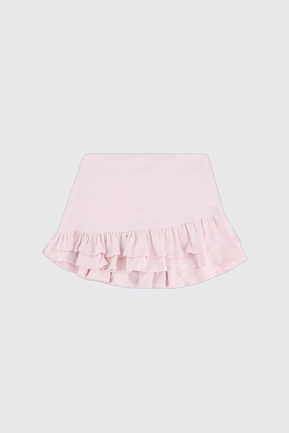 Milk Coffee Vintage Bow-Tie Top Skirt Set-Up